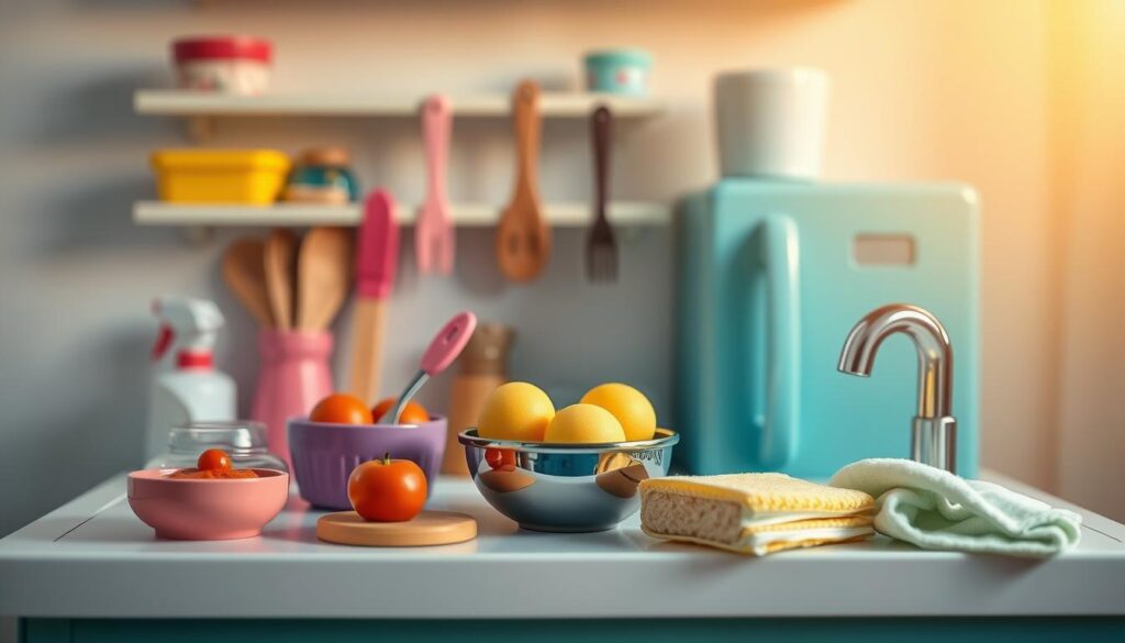 Kinderküche Wartung und Pflege