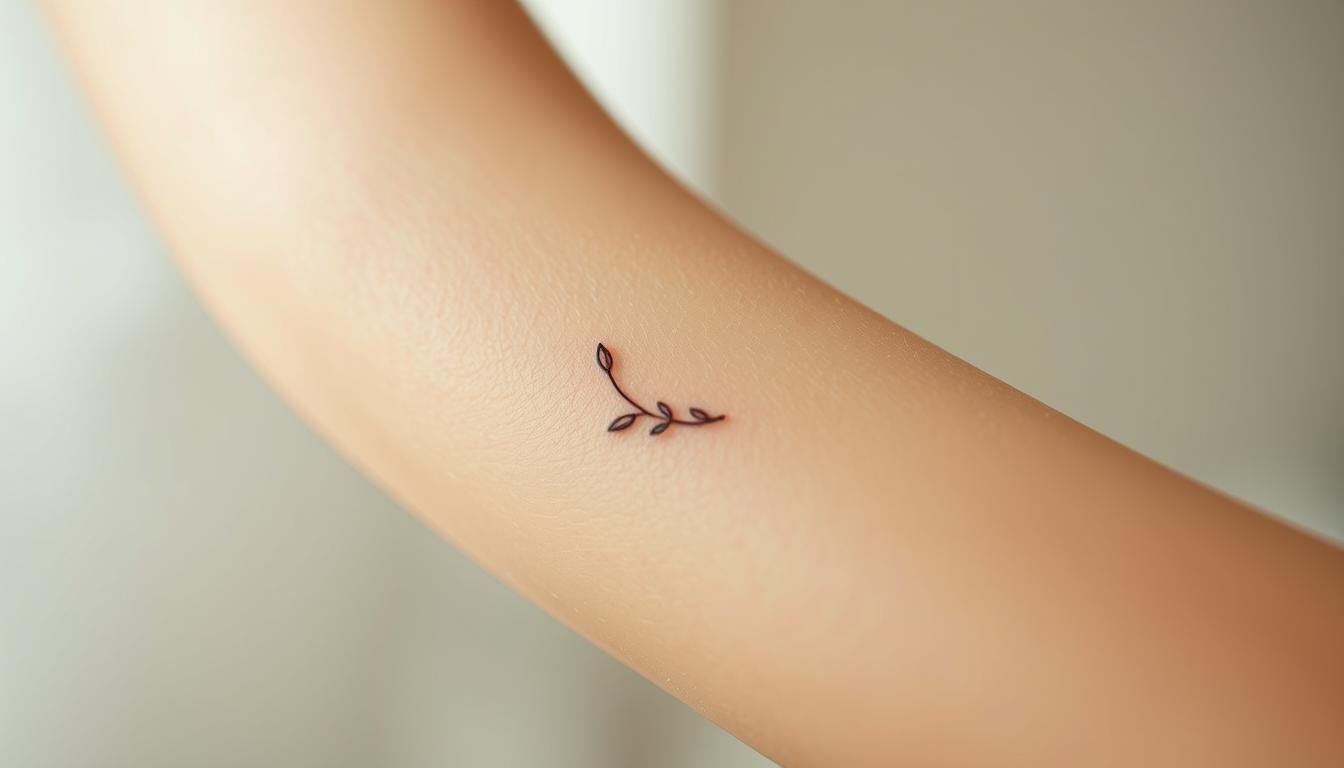 Dezente Tattoos Unterarm