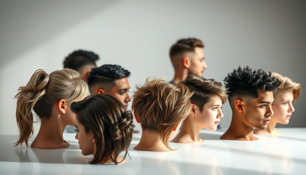 Haarfrisuren Test Übersicht