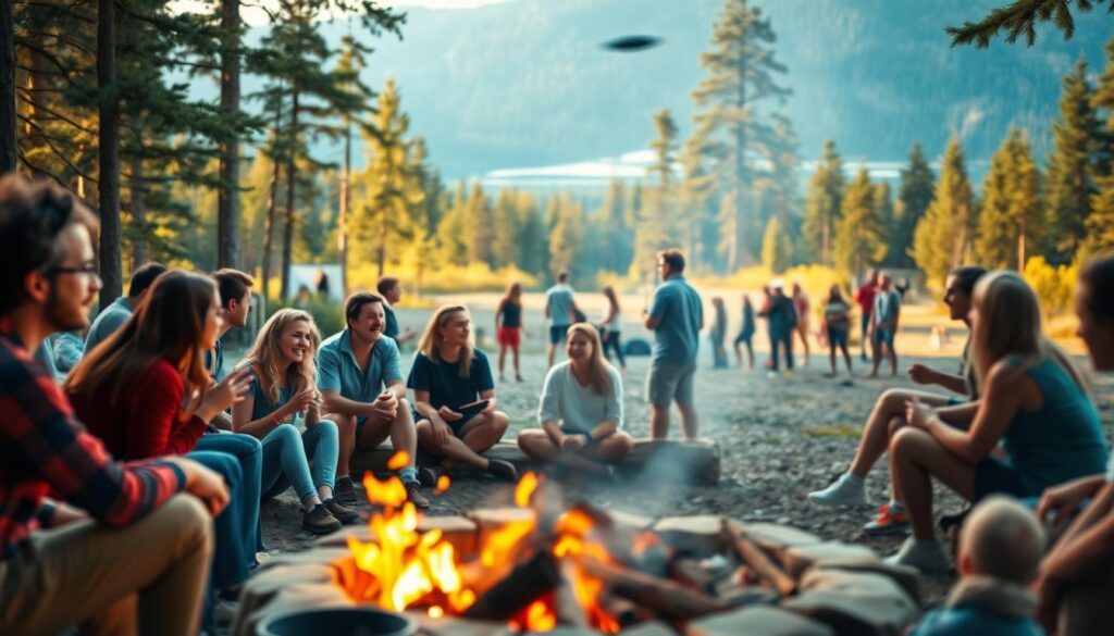 Camping Gemeinschaft Aktivitäten