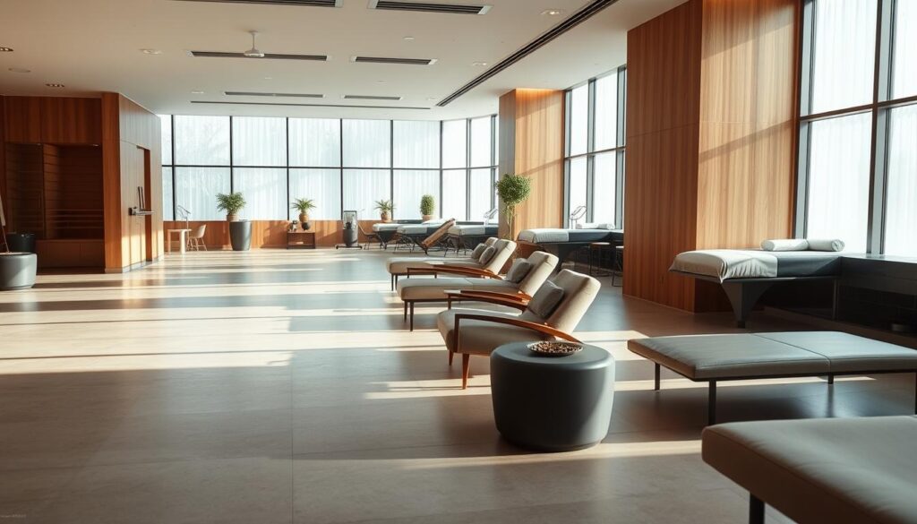 Wellnessbereich Fitness First