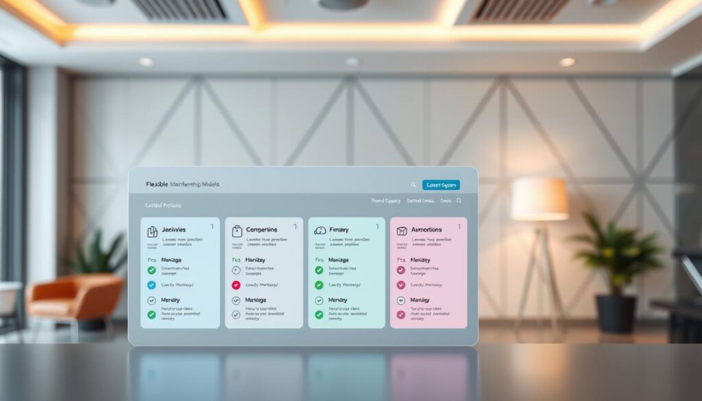 flexible Mitgliedschaftsmodelle